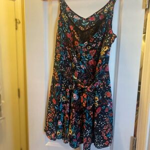 Floral Sleeveless Romper